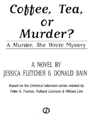 [Murder, She Wrote 27] • Coffee, Tea, or Murder?